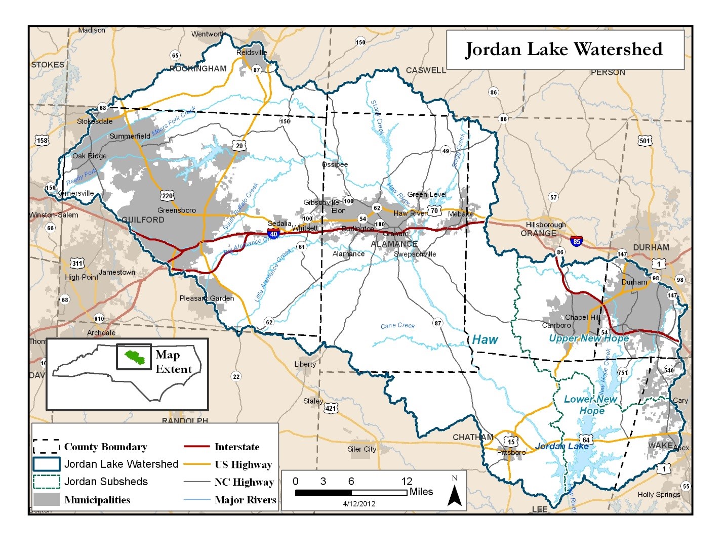 jordan lake rules