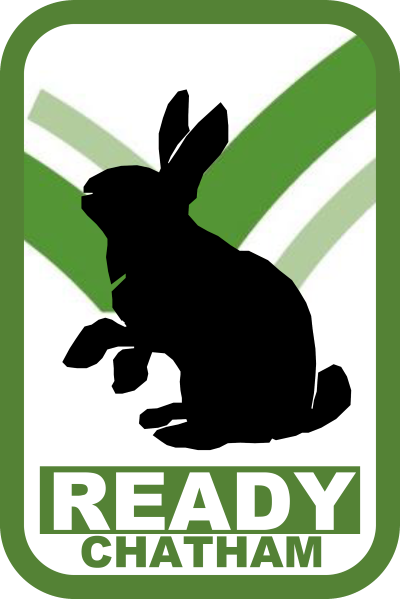 READY Chatham Rabbit logo with green check mark behind it