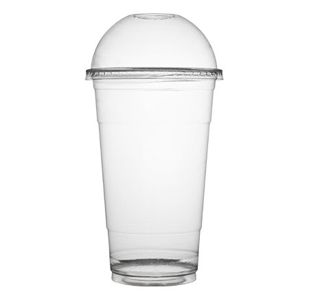 unaccepted Plastic Domed Cup with Lid