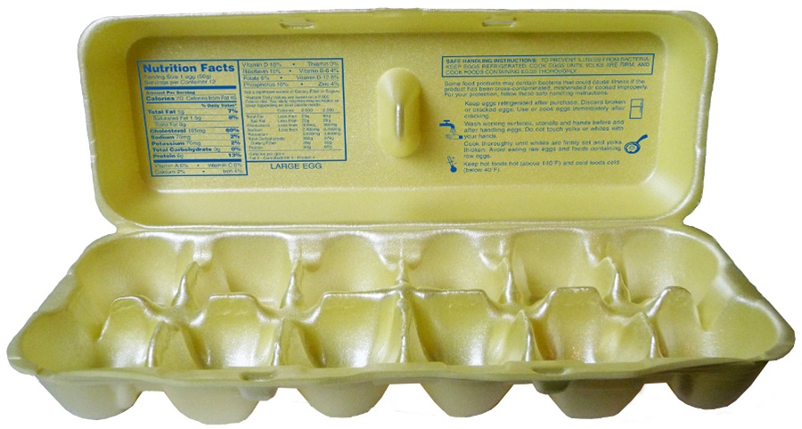 Styrofoam Egg Carton