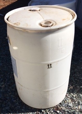 Pesticide Container Not Accepted- Small Barrel