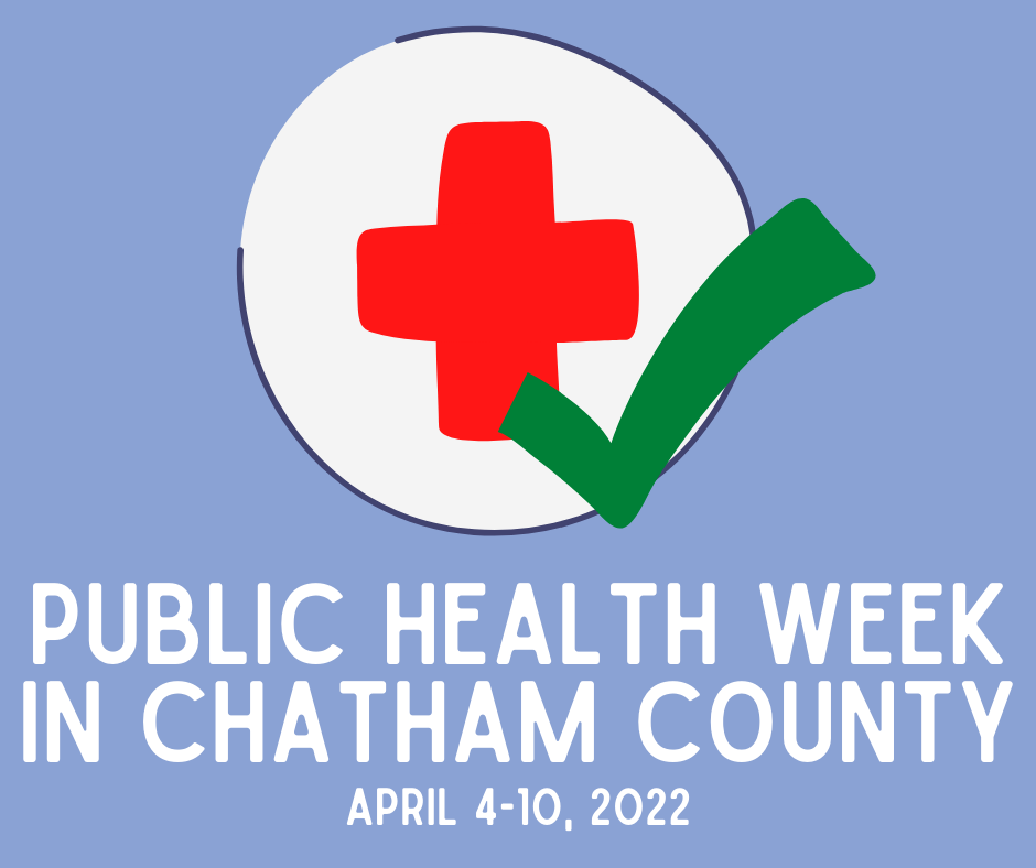 public health week in chatham county