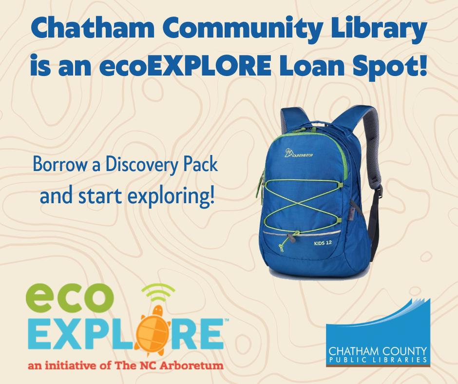 Chatham Community Library - ecoEXPLORE Loan Spot