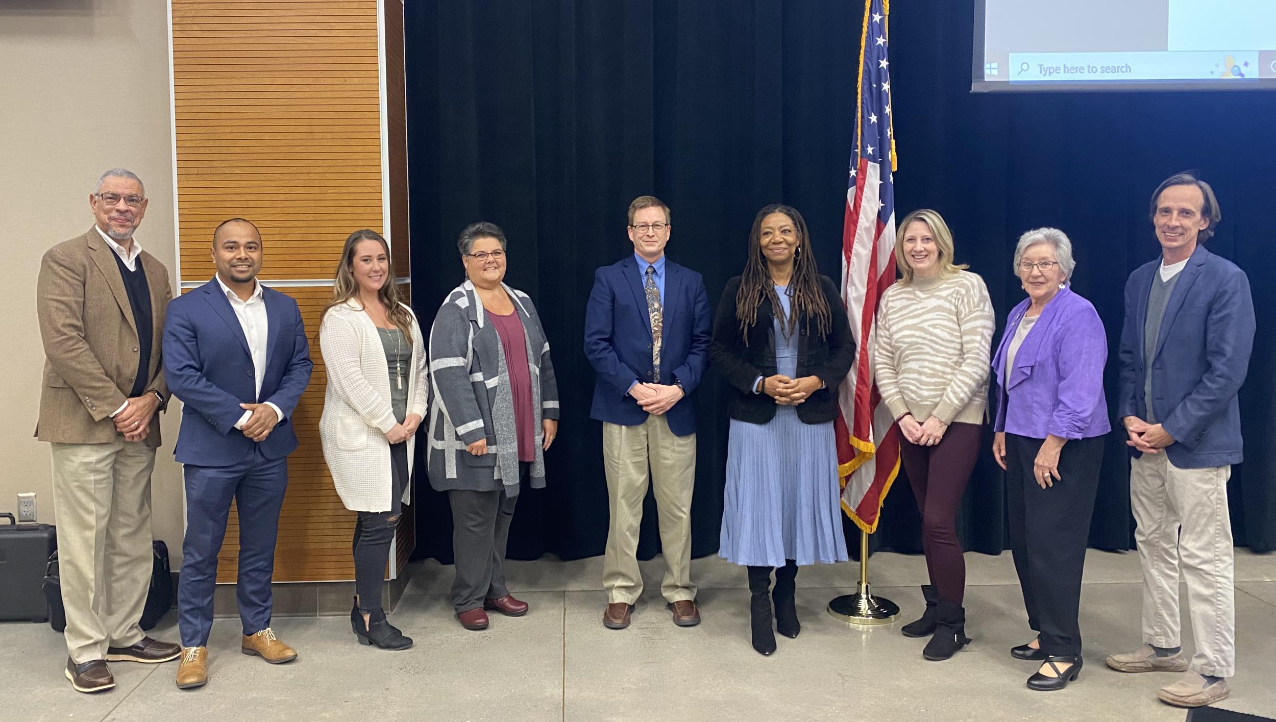 Chatham County Board of Commissioners congratulate Chatham County Finance Department staff for receiving the Certificate of Achievement for Excellence in Financial Reporting by the Government Finance Officers Association of the United States and Canada