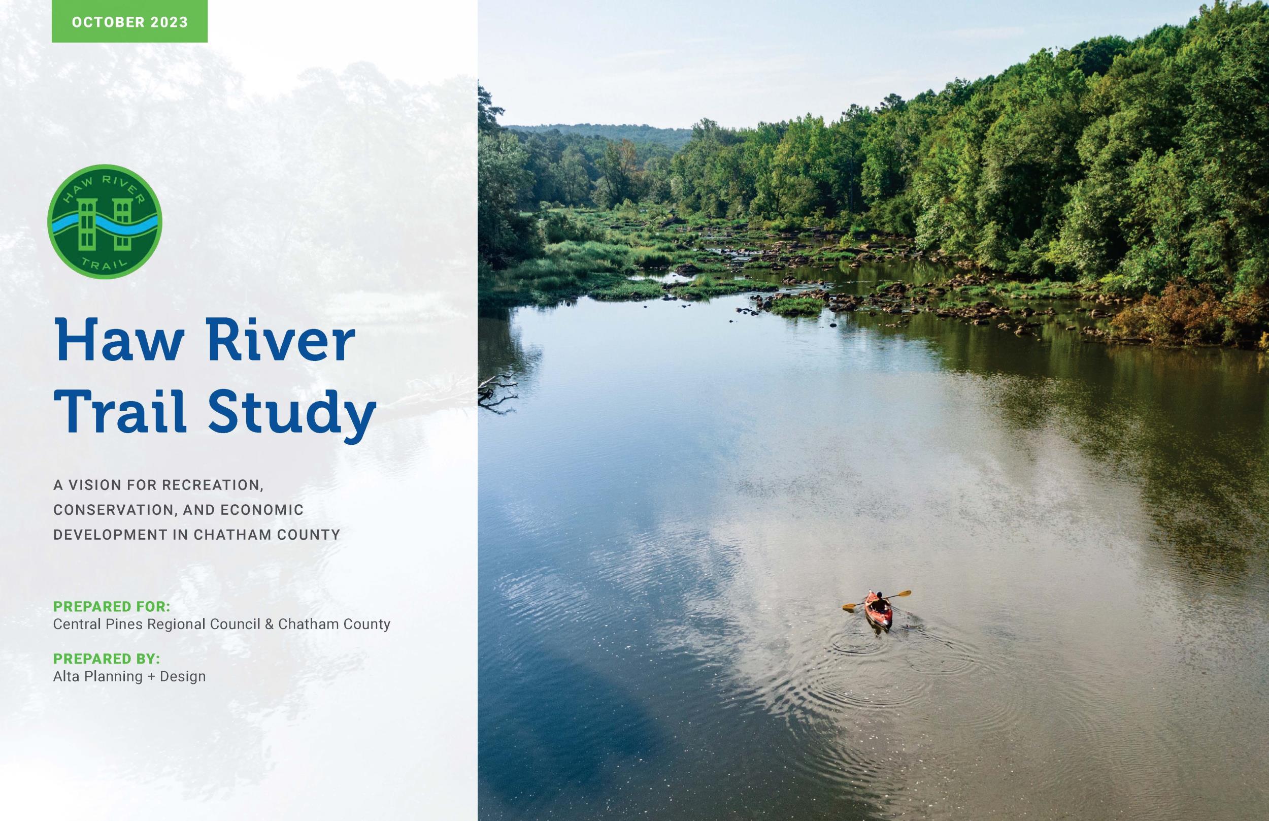 First Page Haw River Trail Study Report Final_low res