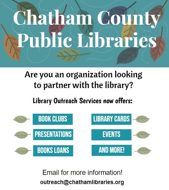 Chatham County Libraries Outreach Services