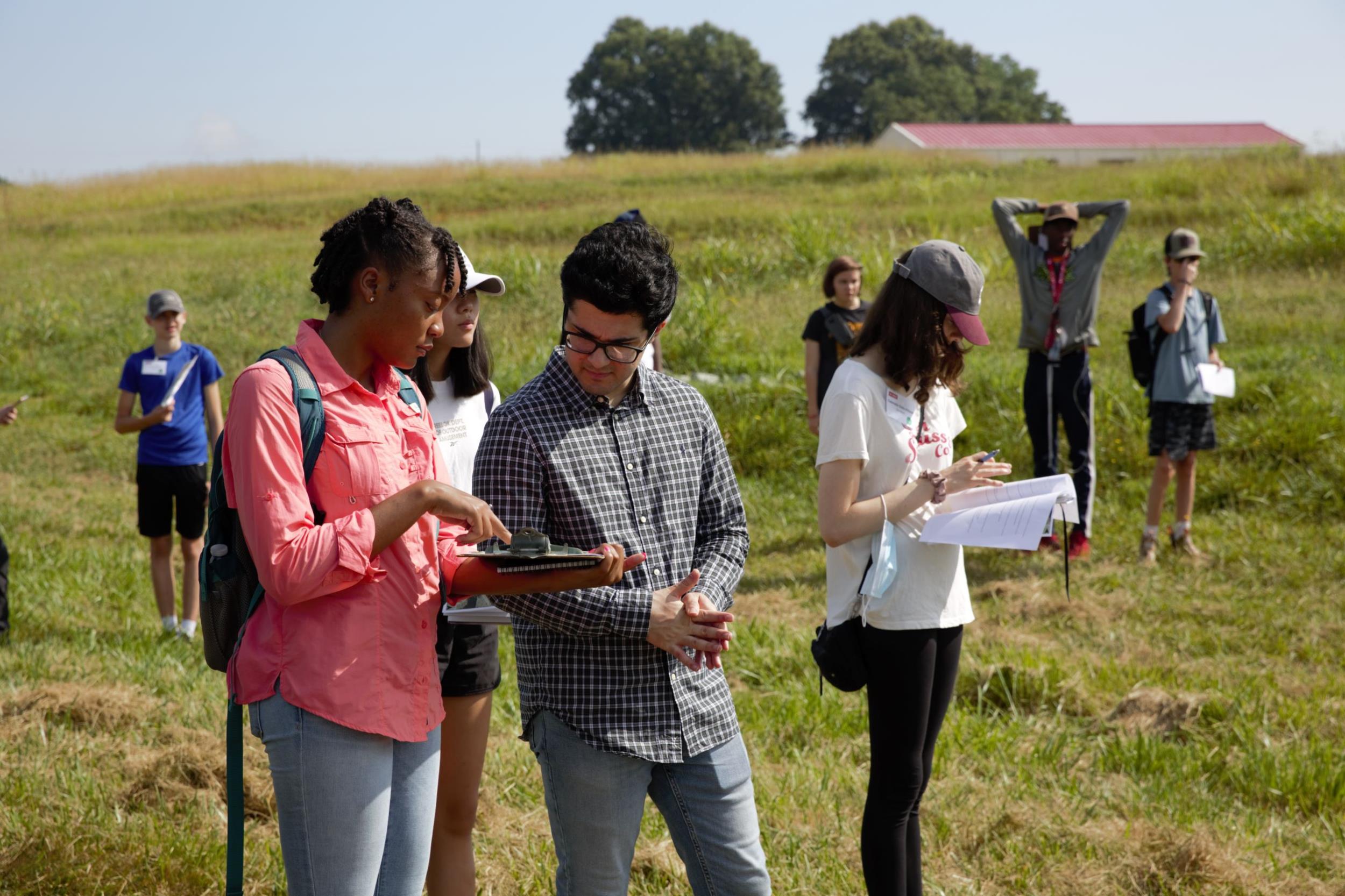 Students participating in Resource Conservation Workshop at NC State