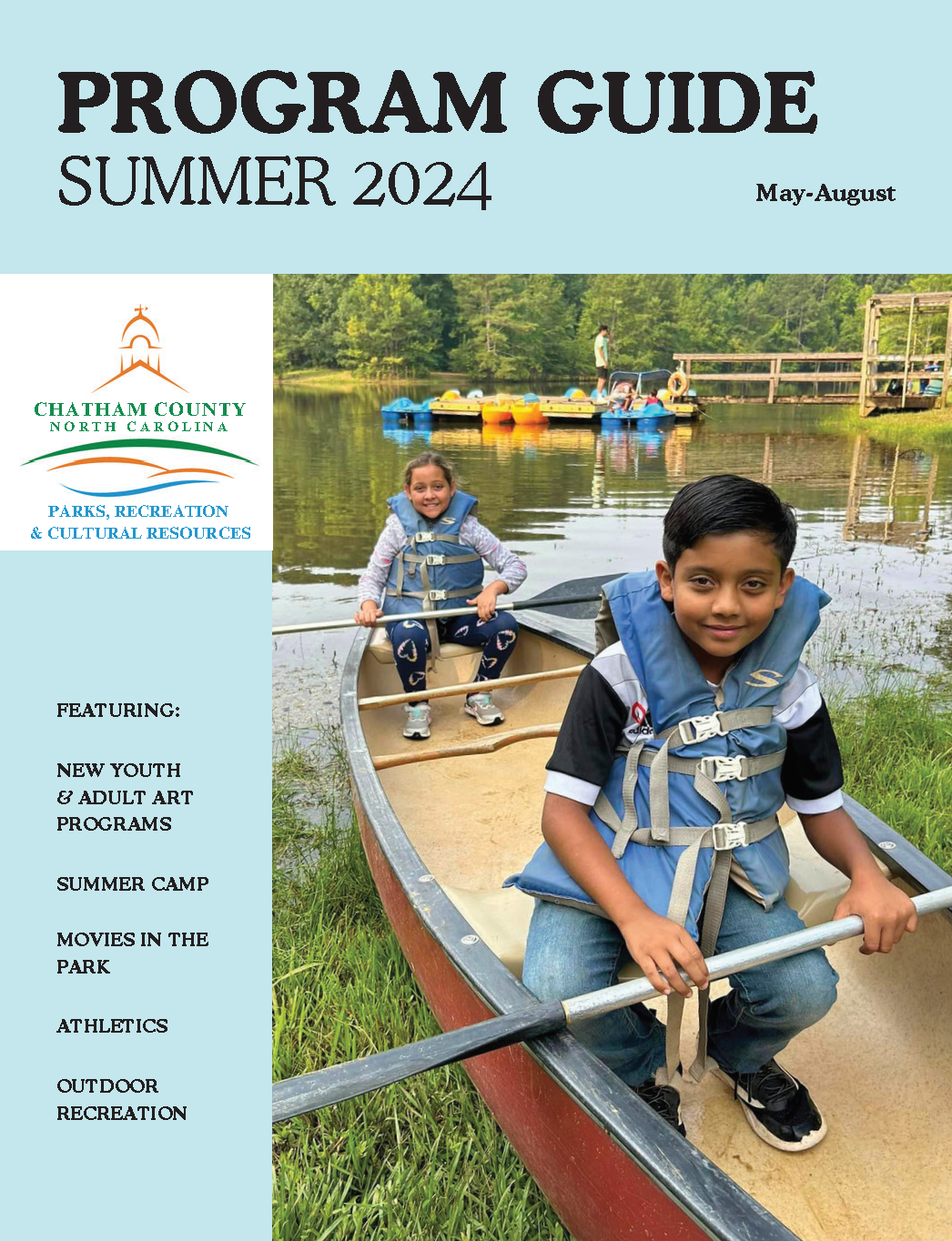 Front Cover - Summer 2024 Program Guide