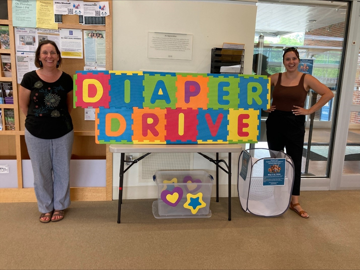 Diaper Drive Dropoff