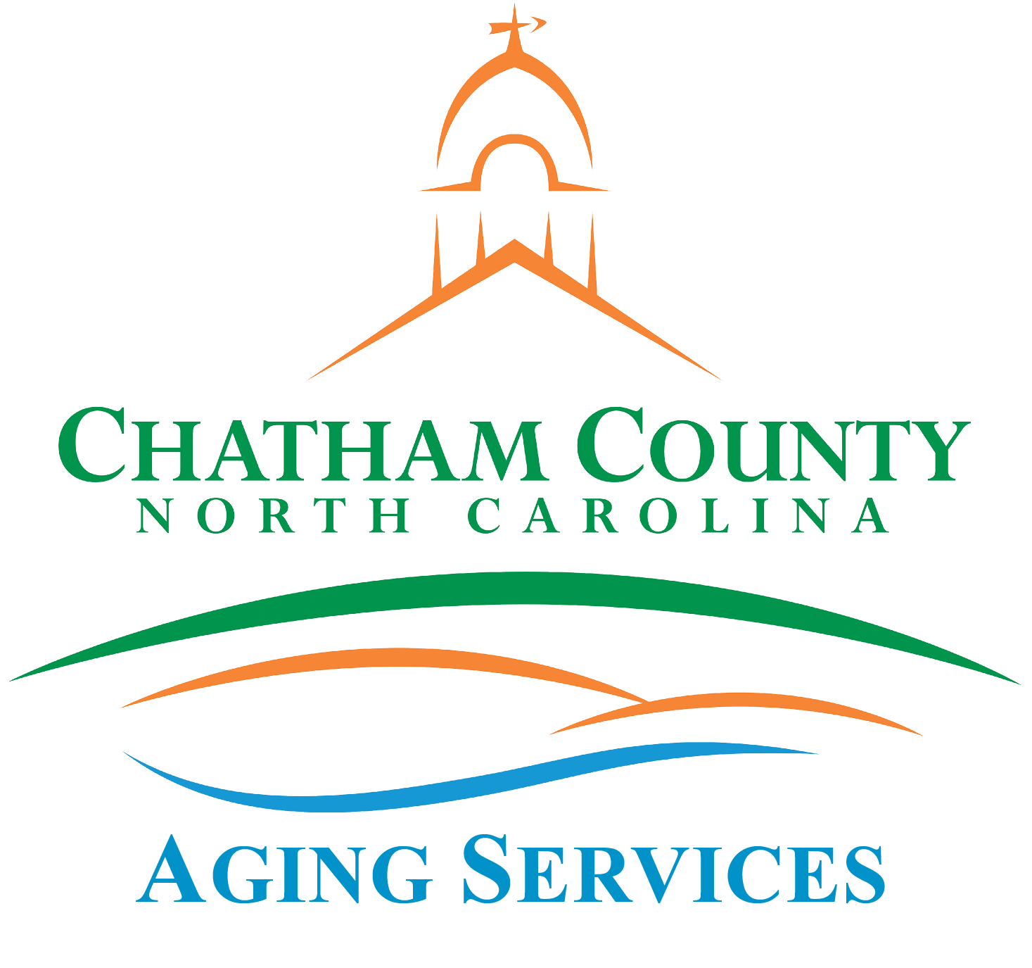 An image of the logo for Chatham County Aging Services.