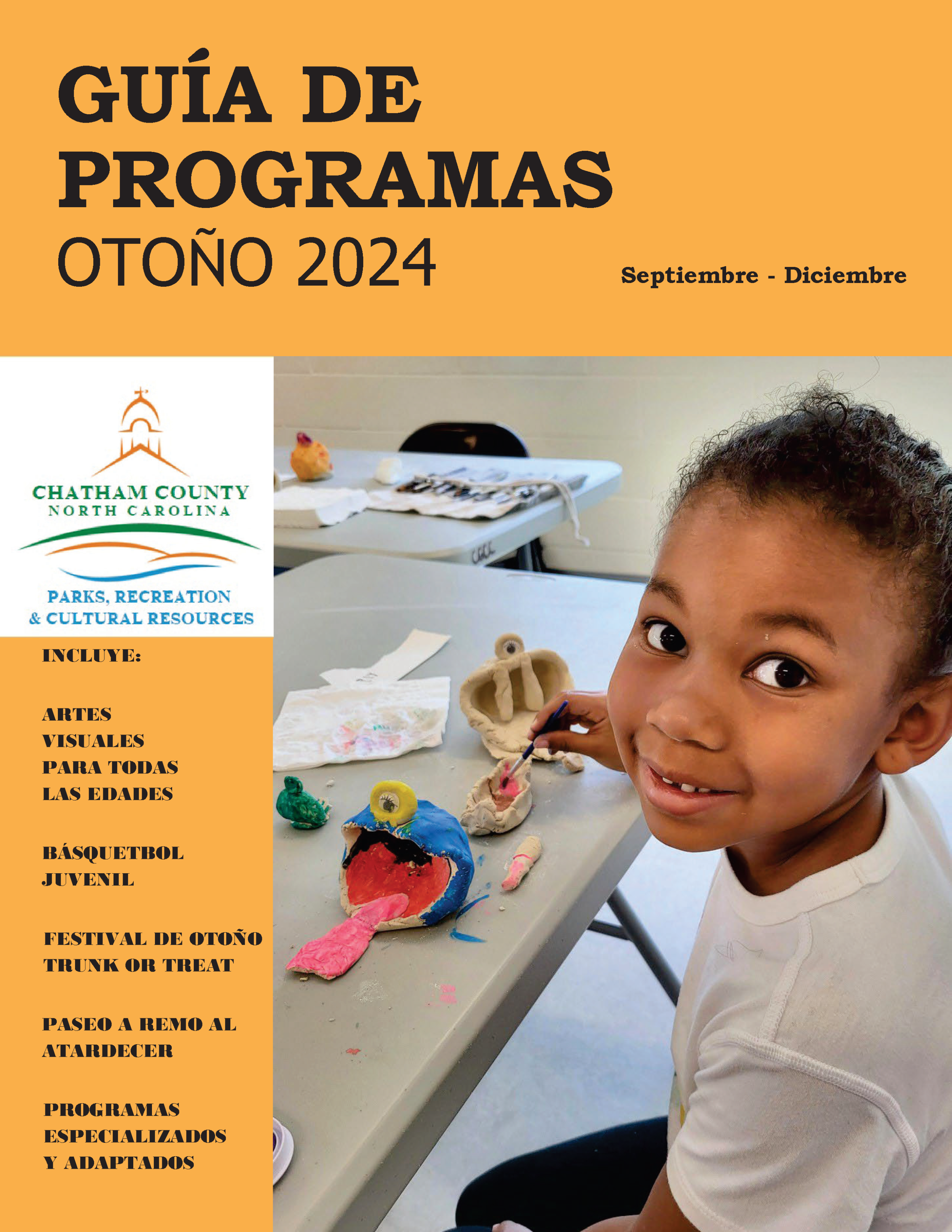 Fall 2024 Program Guide (Spanish Front Cover)