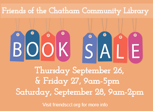 fall book sale county site