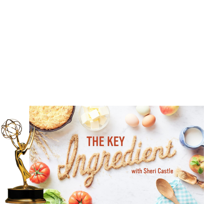 The Key Ingredient logo with Emmy