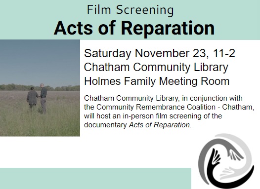 Chatham Community Library to Present Film Screening: Acts of...