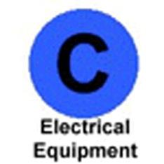 old symbol to indicate electrical equipment